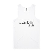 LCK Black Logo - Mens Lowdown Singlet