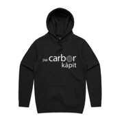 LCK White Logo - Unisex Stencil Hoodie